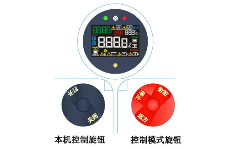 液晶显示ZL-WH开云电子注册-（中国）官方网站智能型电动执行机构全关全开位信号设置方法